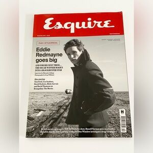 Esquire Eddie Redmayne UK Edition Magazine (December 2016 Issue)